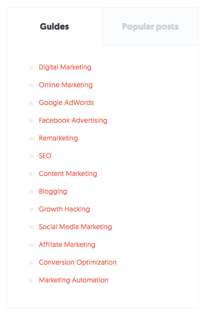 Showing a content silo for a Las Vegas travel blog Showing a content silo for a Las Vegas travel blog